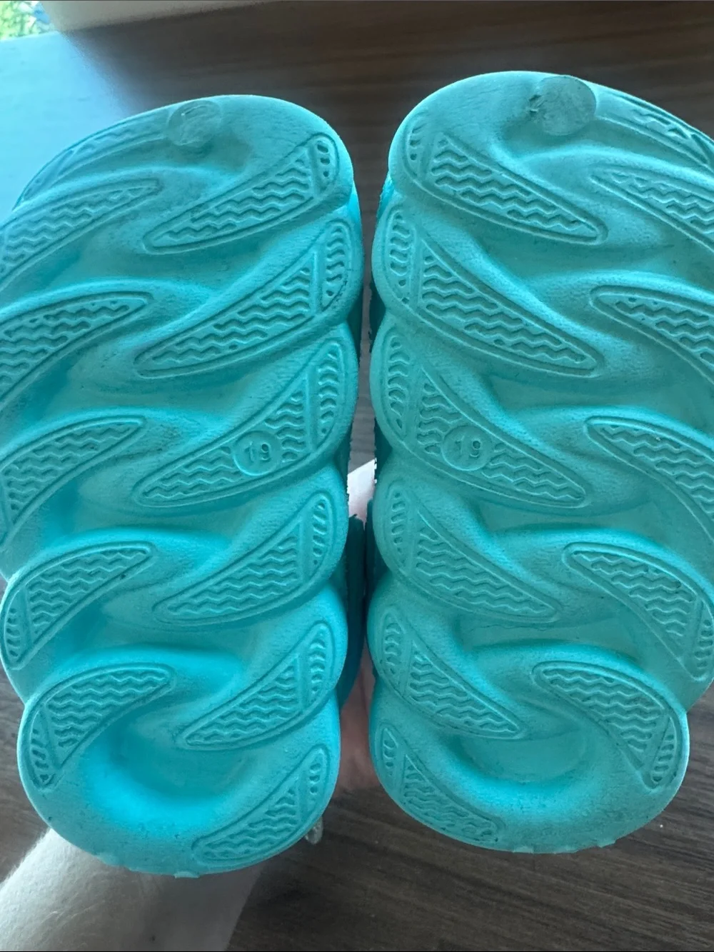 Kids Lightweight Aqua Clog Shoes